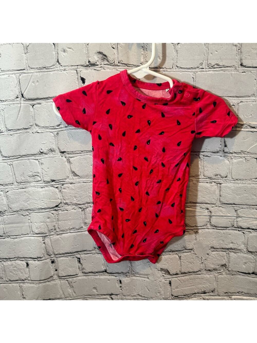 Muse Threads Watermelon Bamboo Bodysuit